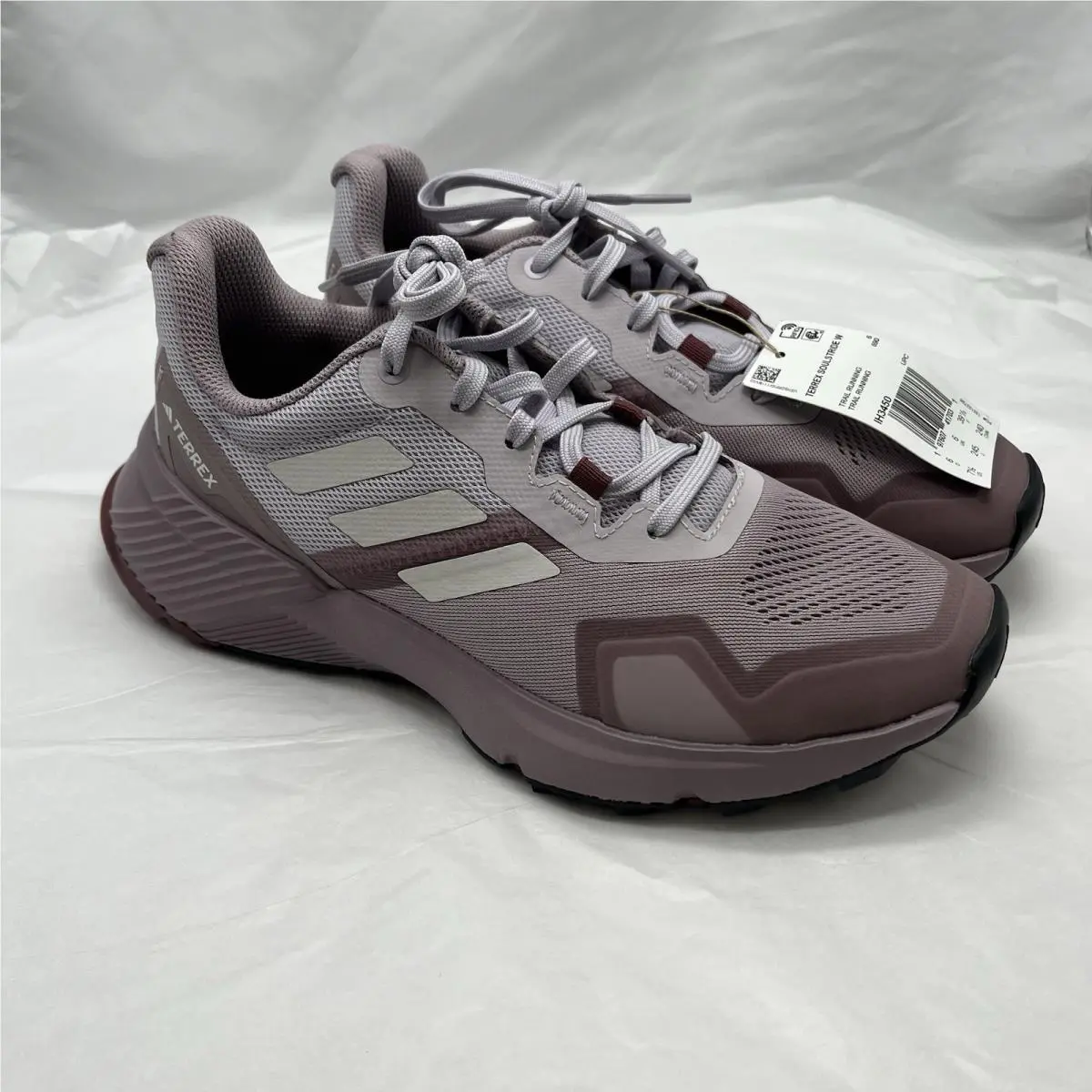 Adidas Terrex Soulstride Women`s Size 7.5 Light Purple Trail Running Shoes