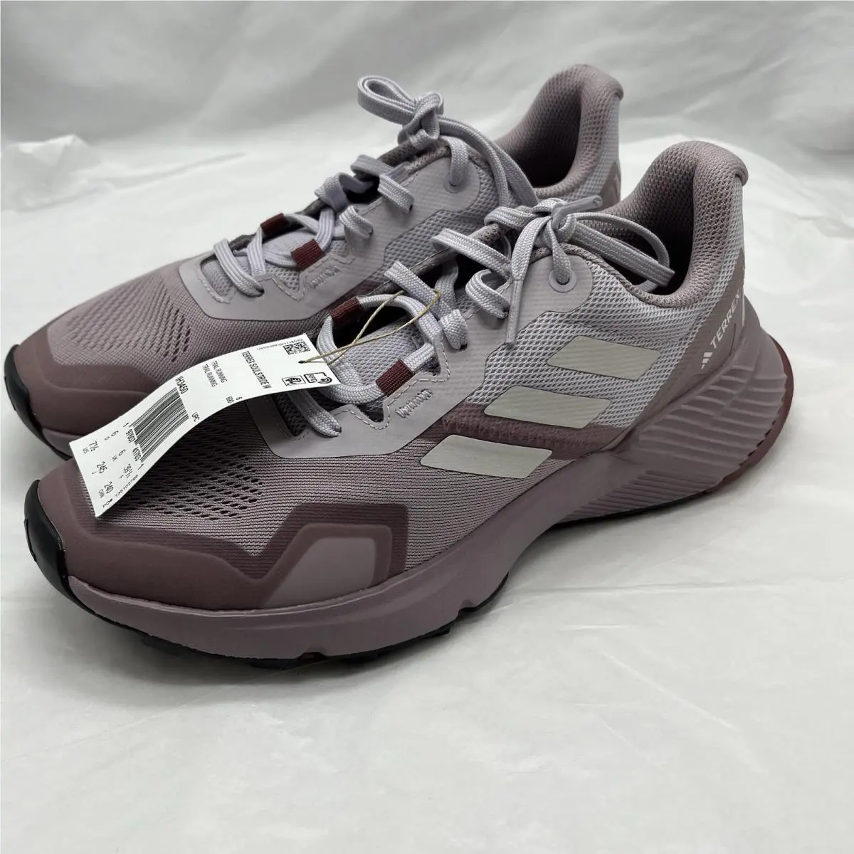 Adidas shoes - adidas Terrex - Terrex - C77153 - light green and purple, Manufacturer: Running White/Black/Running White 1