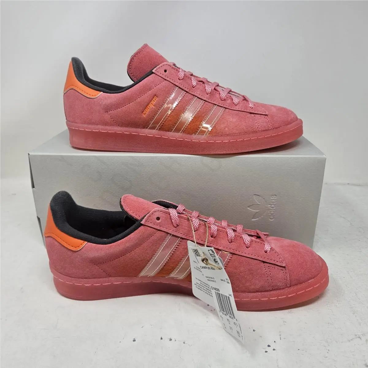Adidas shoes - adidas Campus 80s - Campus - GY4599 - Pink / Coral (UPC: 195740603274) 0