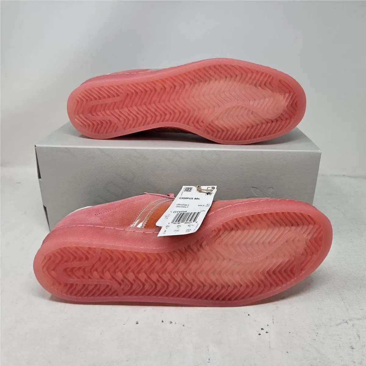 Adidas shoes - adidas Campus 80s - Campus - GY4599 - Pink / Coral (UPC: 195740603274) 1