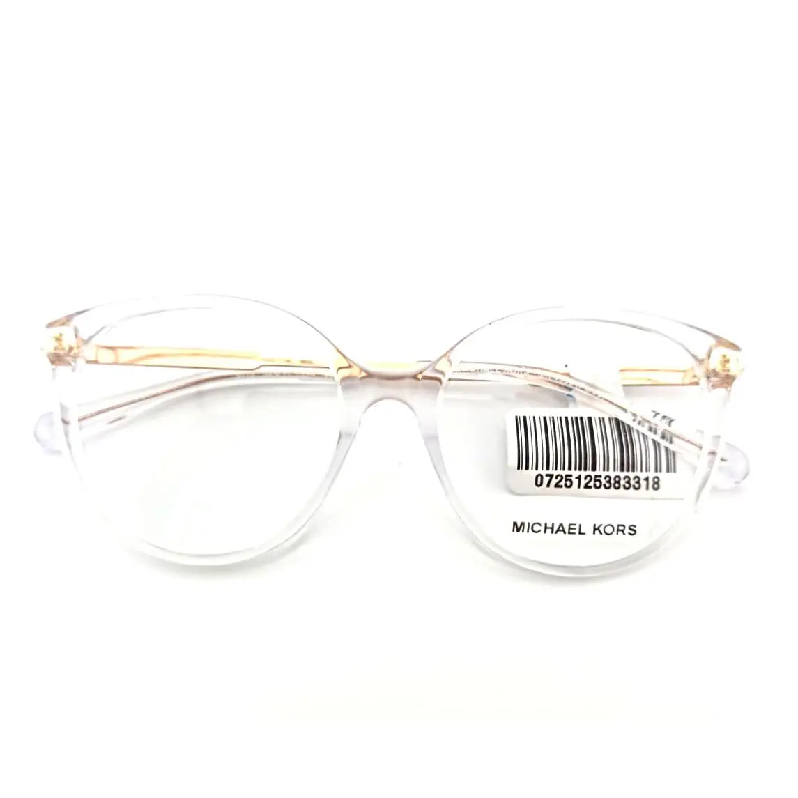 Michael Kors MK4093 Palau 3015 Clear Unisex Designer Eyeglasses Frames 52-17-140 - Frame: Clear