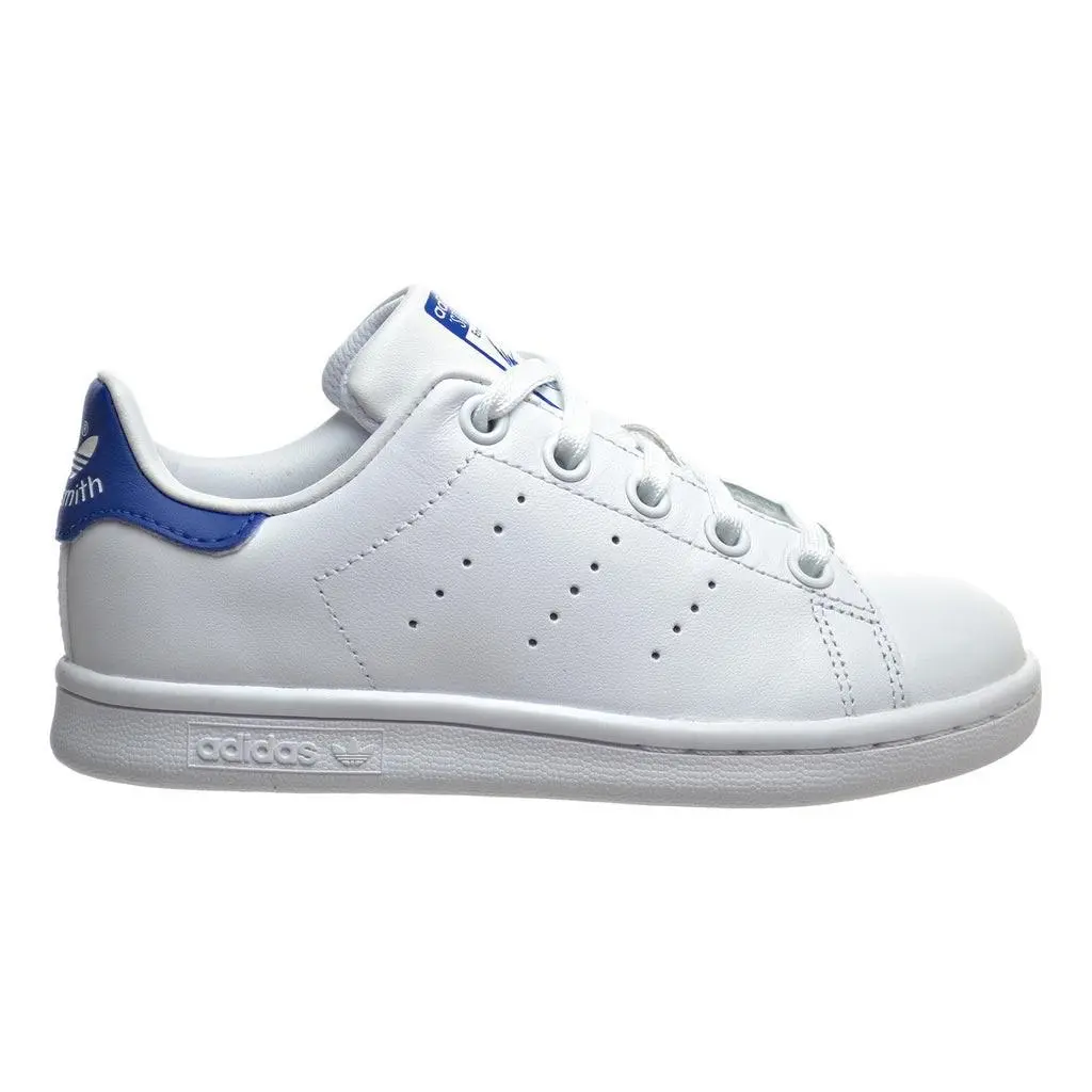 Adidas Stan Smith C Little Kids Shoes Size 1.0 White Blue - BB0694