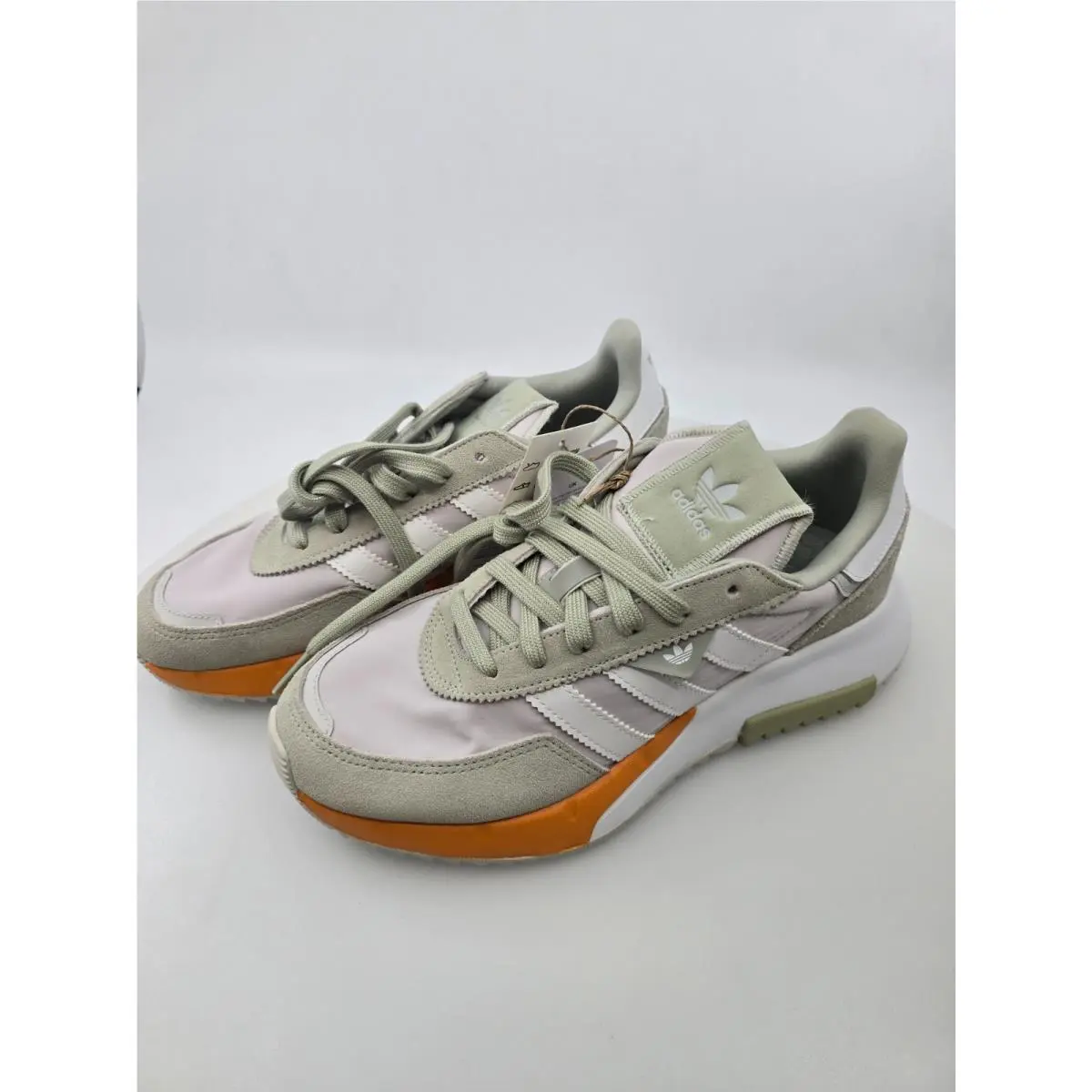 Adidas Originals Retropy F2 Green/white Shoes GW8273 Women`s Size 7.5