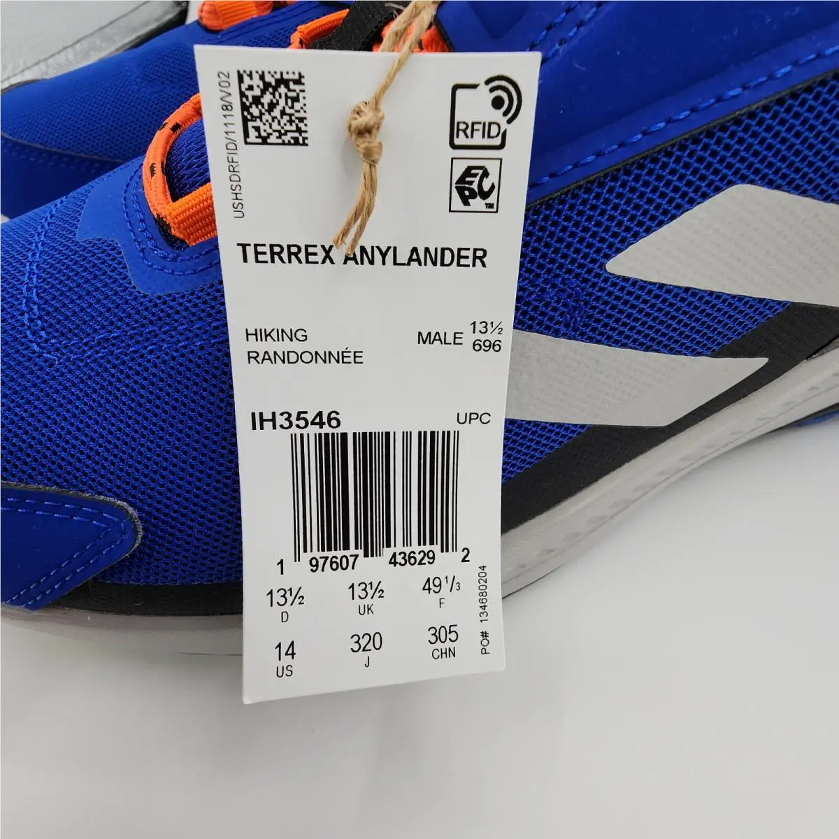 Adidas shoes - adidas Terrex - Terrex - IH3546 - Blue (UPC: 0197607436346) 7