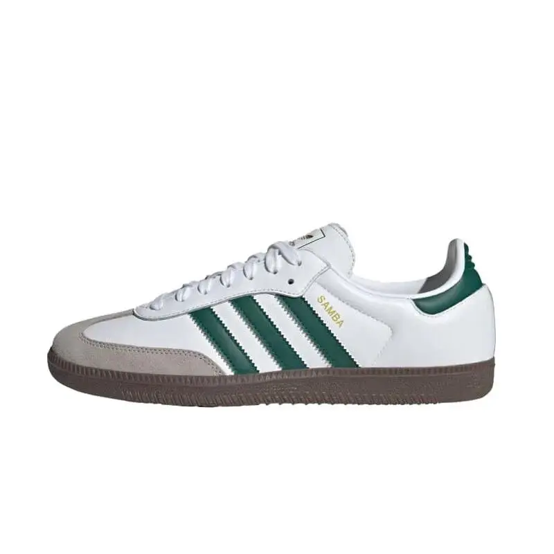 Adidas Samba OG White/green JH8797 Men`s Size 5.5