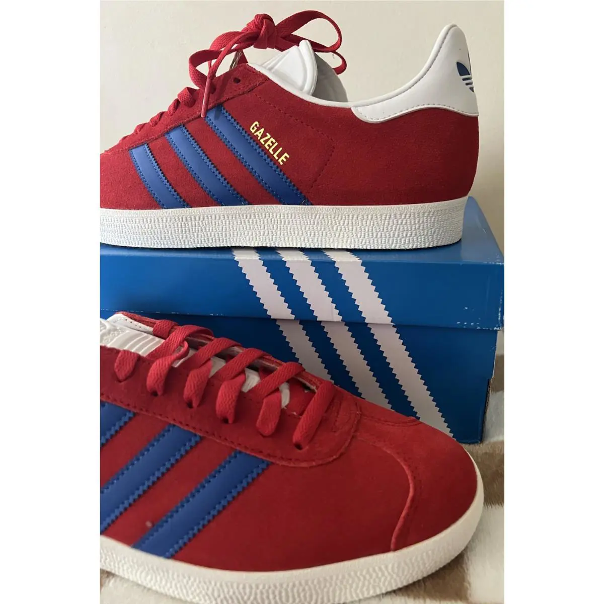 Adidas shoes - adidas Gazelle - Gazelle - IG2095 - Better Scarlet/Blue/White 2