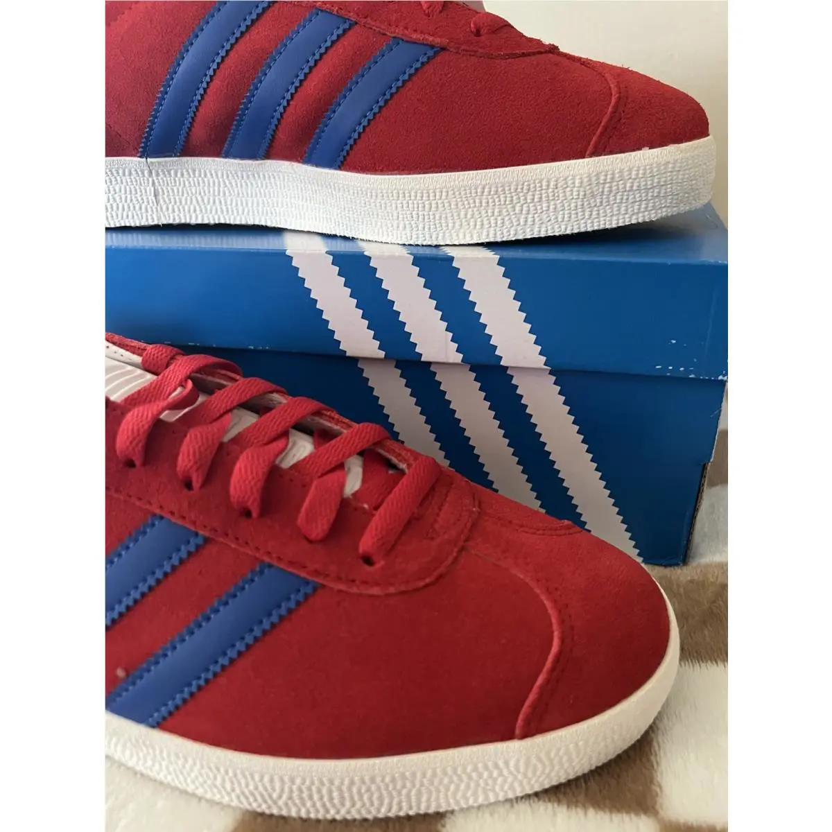 Adidas shoes - adidas Gazelle - Gazelle - IG2095 - Better Scarlet/Blue/White 3