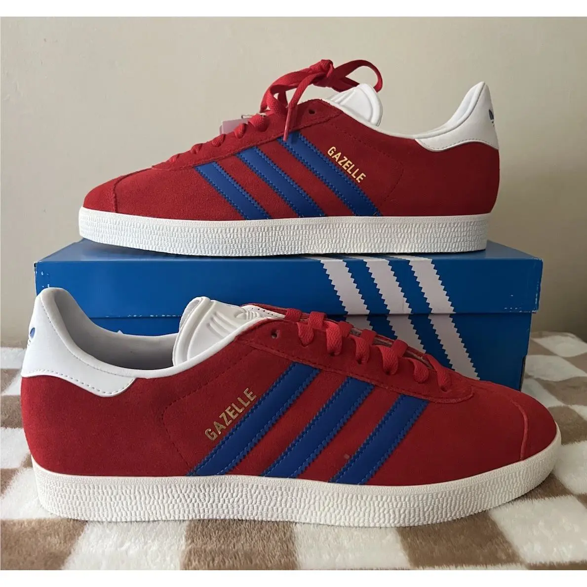Adidas shoes - adidas Gazelle - Gazelle - IG2095 - Better Scarlet/Blue/White 1