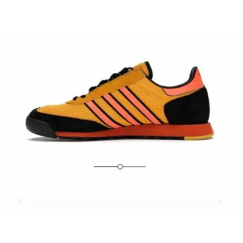Adidas shoes - adidas SL 80 - B35877 - Collegiate Black / Gold Yellow / Orange (UPC: 192611470416) 3