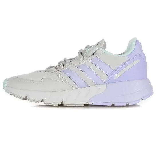 Adidas Originals ZX 1K Boost Women’s Shoes Grey Violet HO2937 Size 6