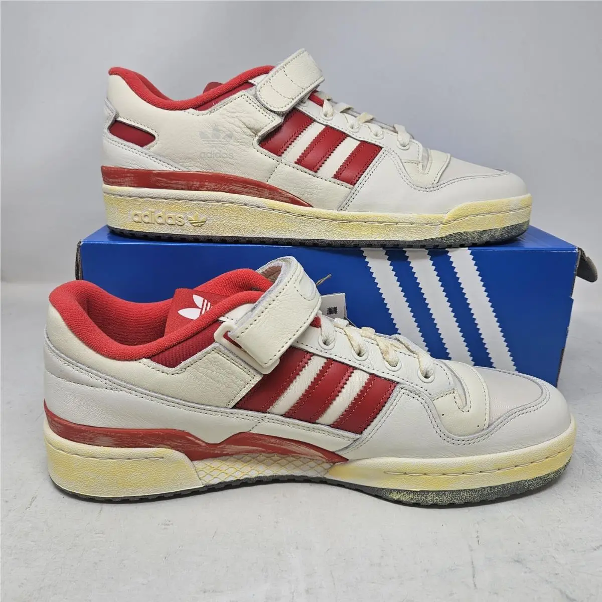 Adidas shoes - adidas Forum 84 - Forum - HR0557 - White Red (UPC: 195743533233) 0