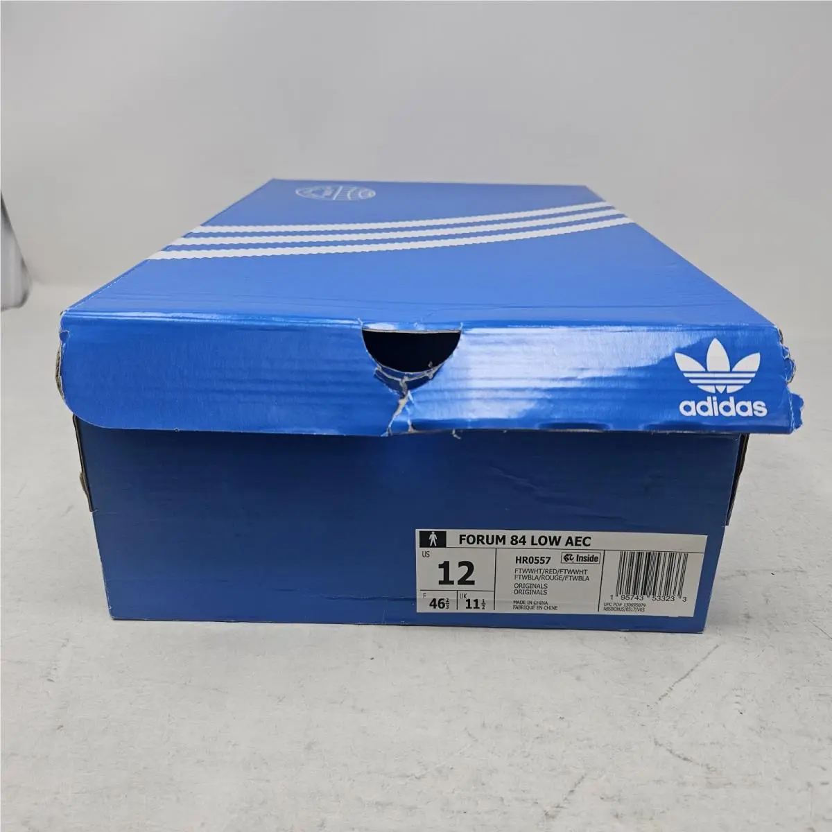 Adidas shoes - adidas Forum 84 - Forum - HR0557 - White Red (UPC: 195743533233) 4