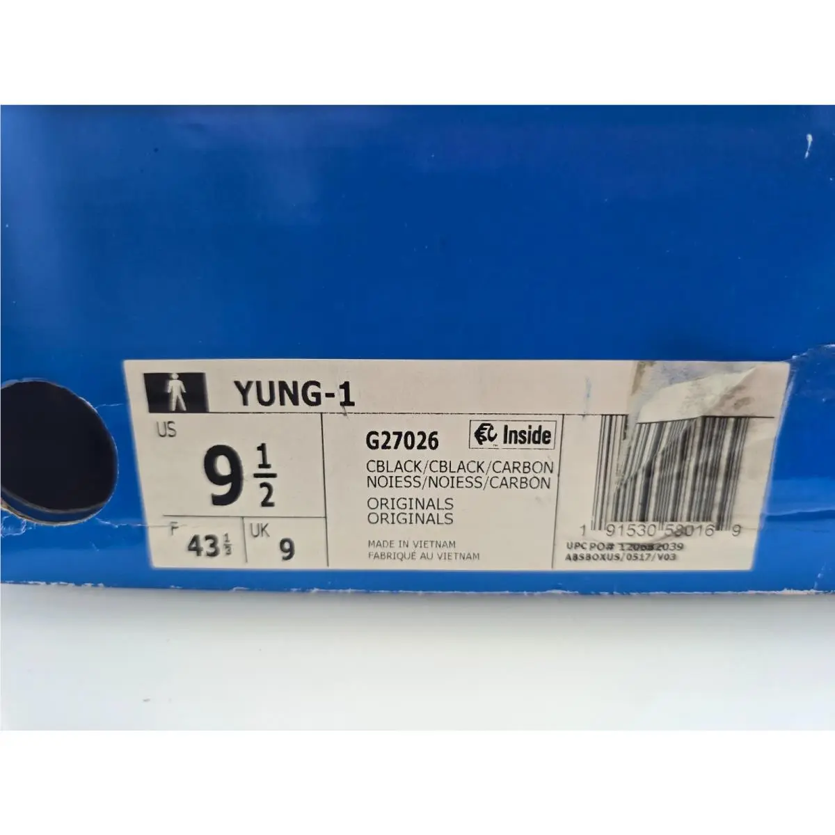 Adidas shoes - adidas Yung-1 - BLACK 0