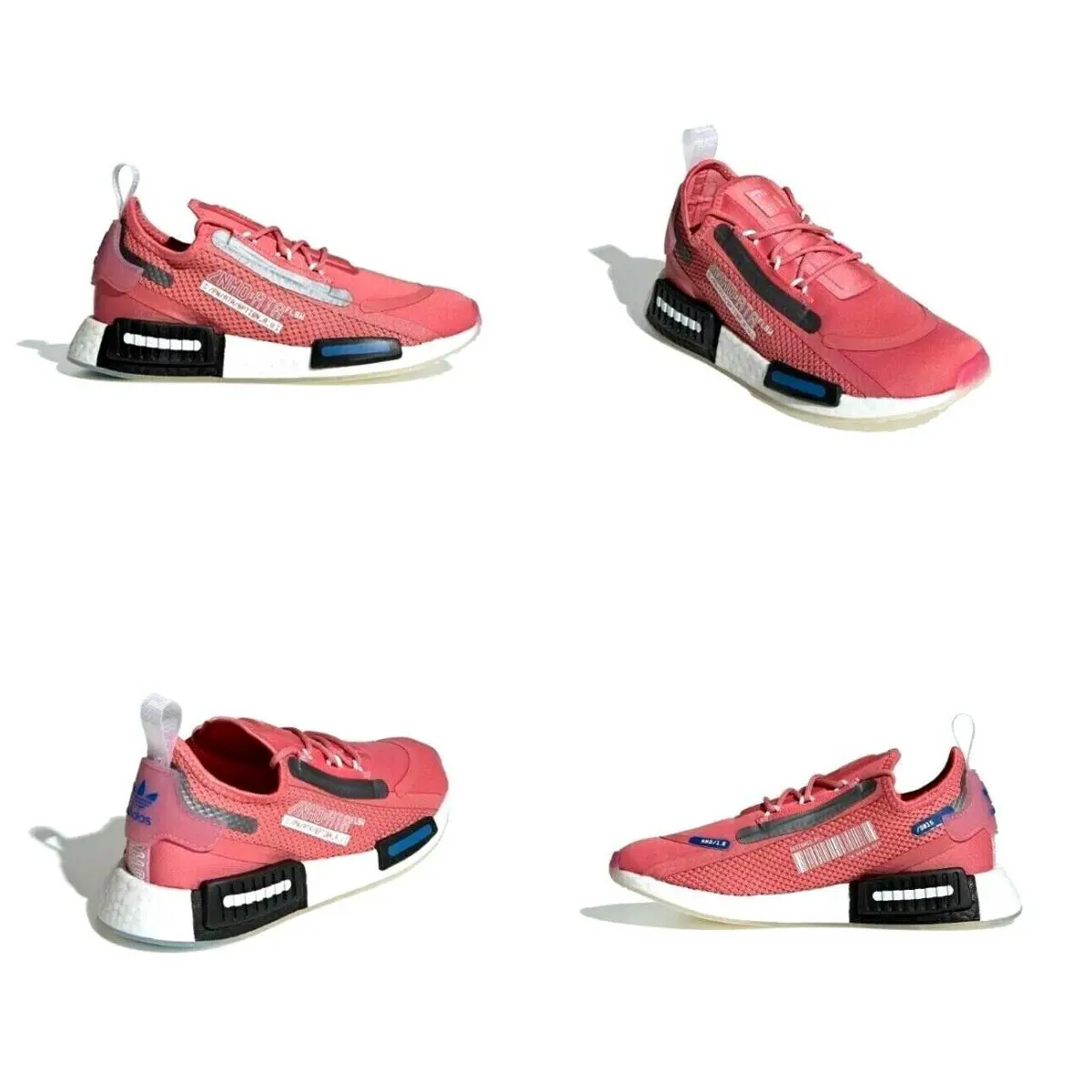 Adidas Nmd R1 Spectoo W Boost Hazy Rose / Black Womens Size 5.5 US FZ3208