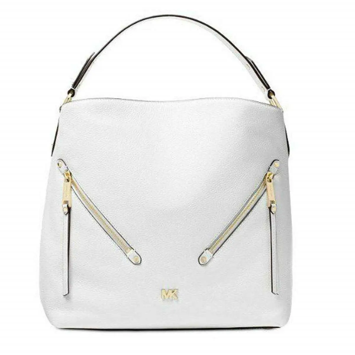Michael Kors Evie Large Pebbled Leather Shoulder Bag
