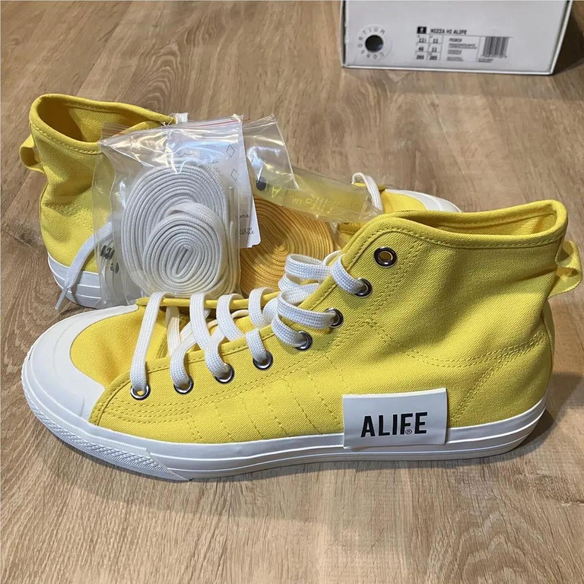 Adidas Alife x Nizza High Yellow FX2619 Sneaker High Top Men Size 11.5