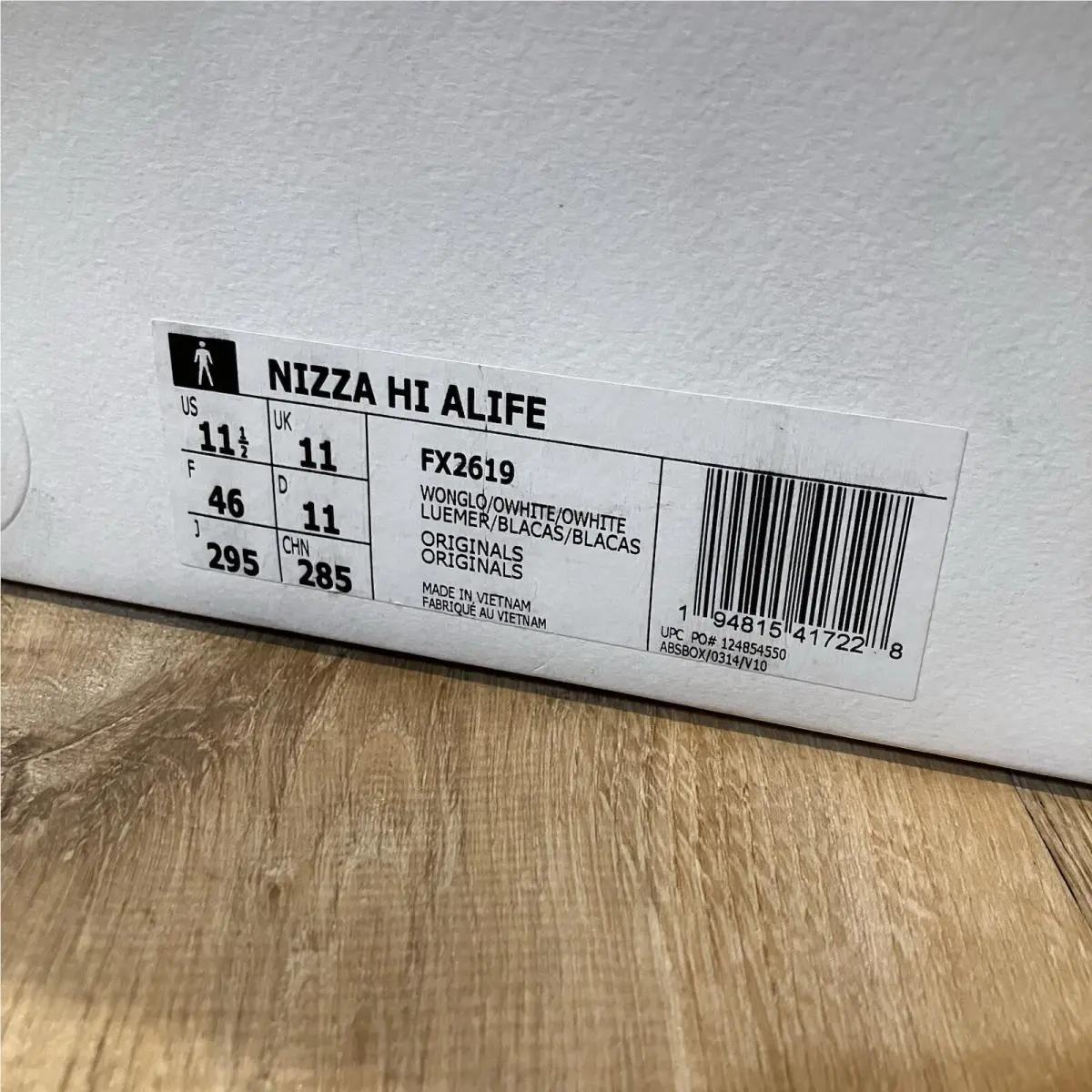 Adidas shoes - adidas ALIFE x Nizza High - FX2619 - Yellow 0