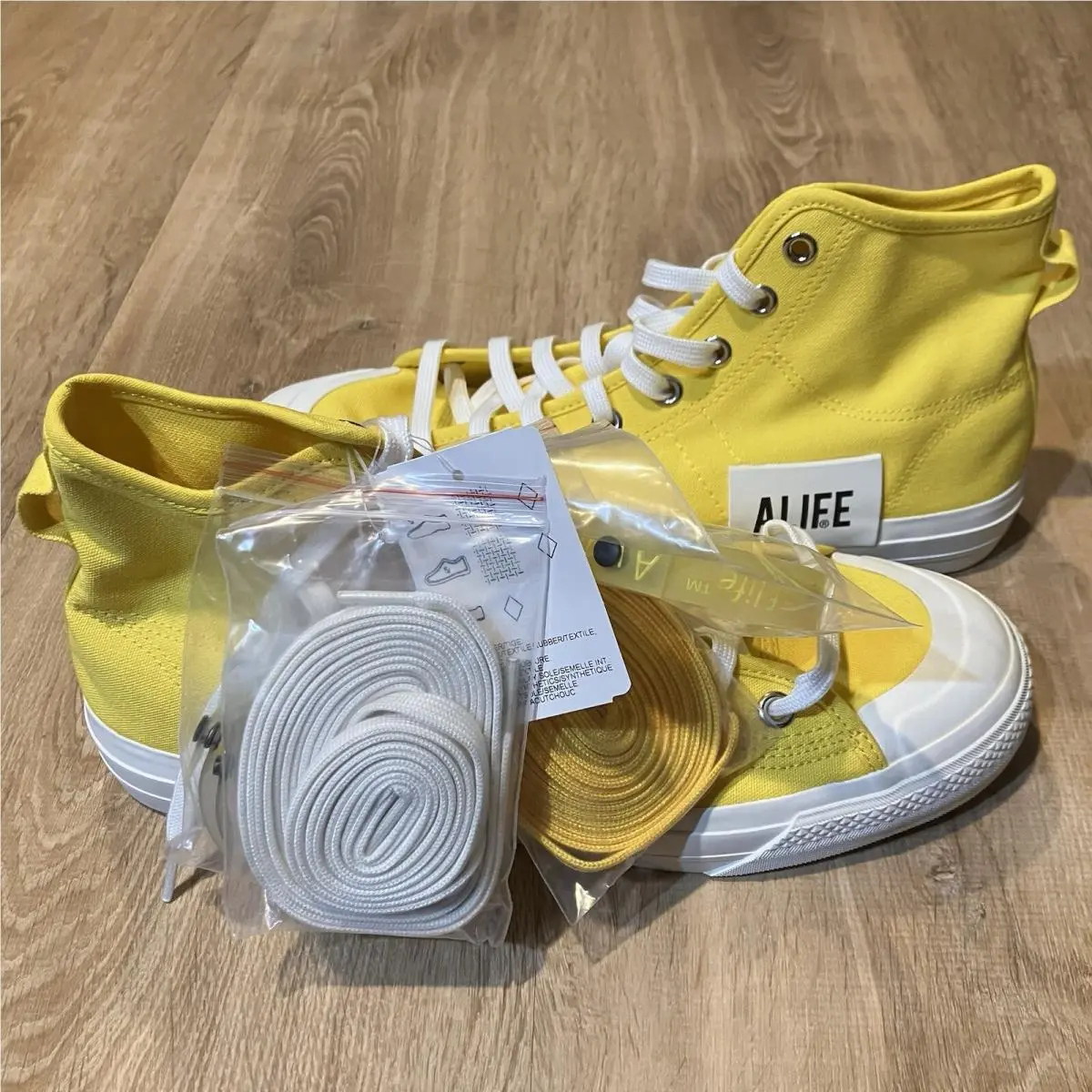 Adidas shoes - adidas ALIFE x Nizza High - FX2619 - Yellow 1
