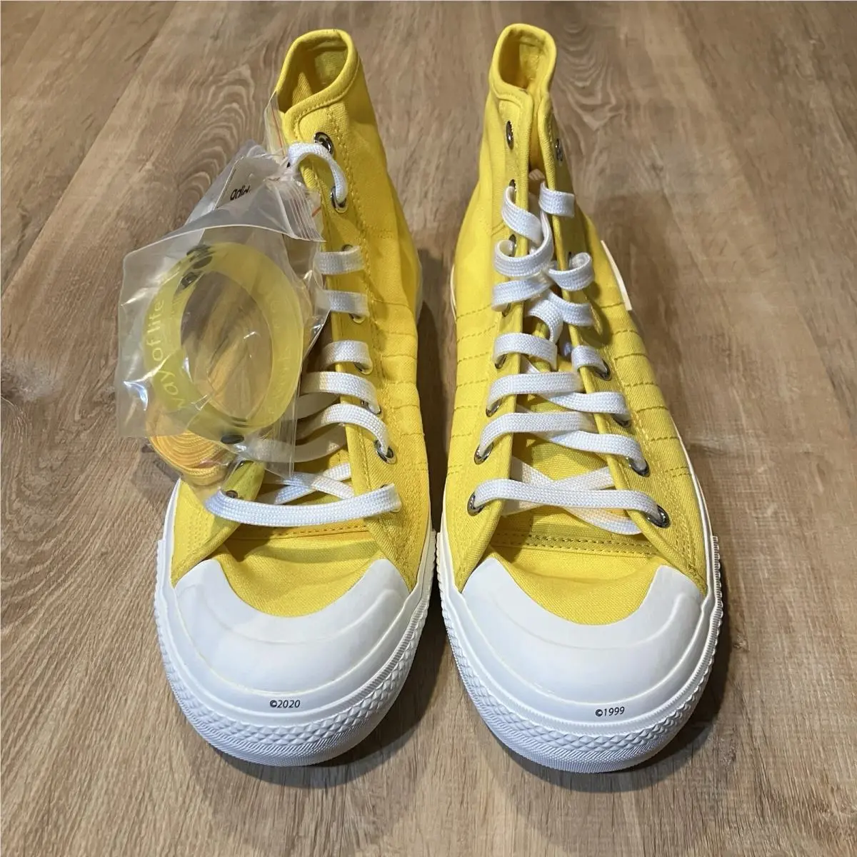 Adidas shoes - adidas ALIFE x Nizza High - FX2619 - Yellow 2