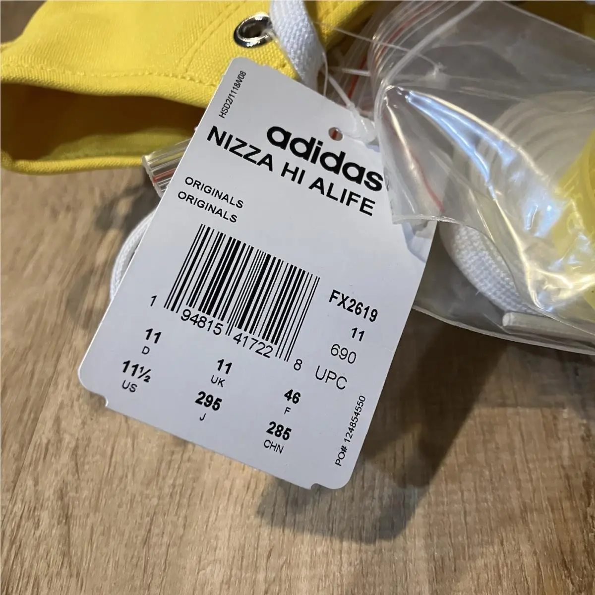 Adidas shoes - adidas ALIFE x Nizza High - FX2619 - Yellow 5