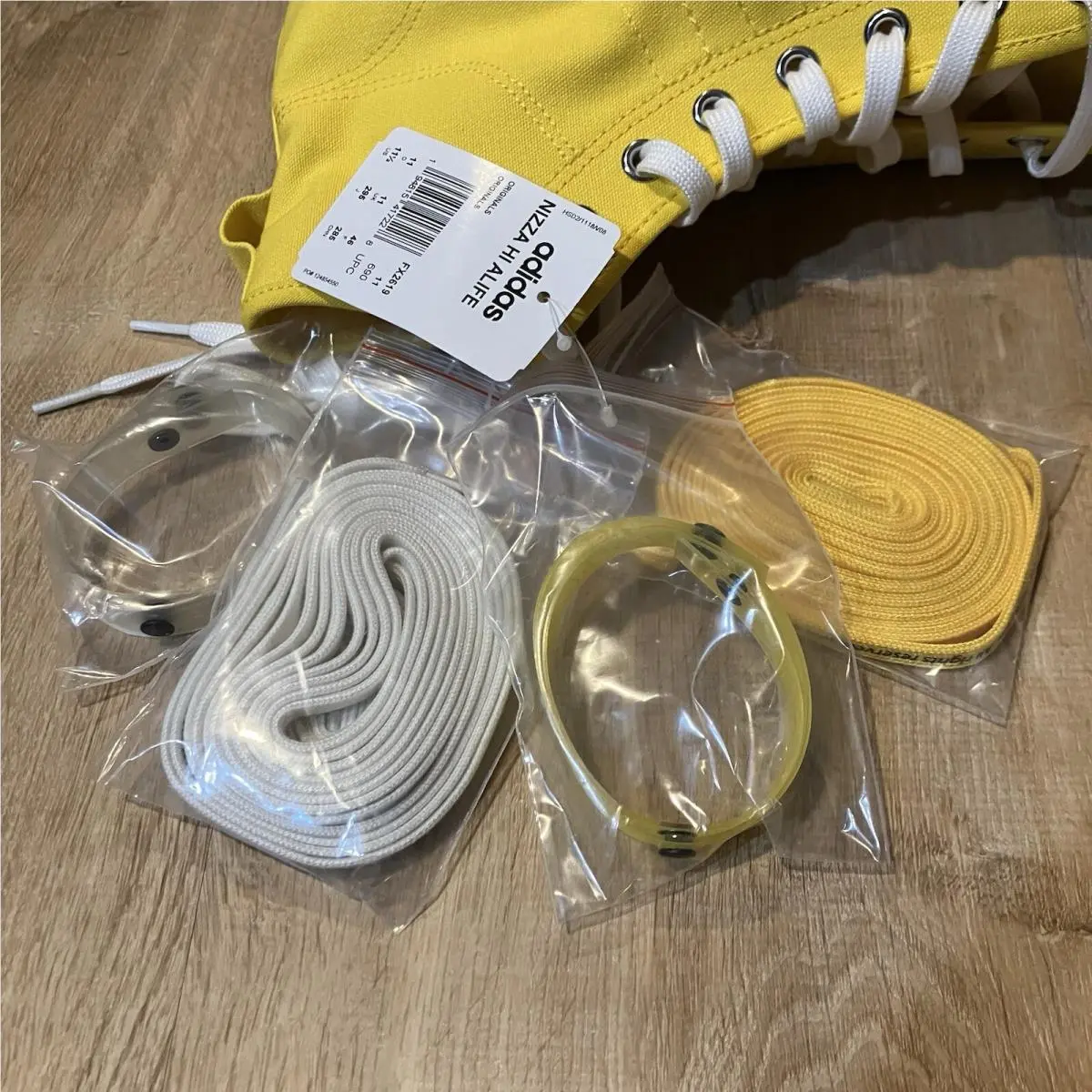 Adidas shoes - adidas ALIFE x Nizza High - FX2619 - Yellow 6