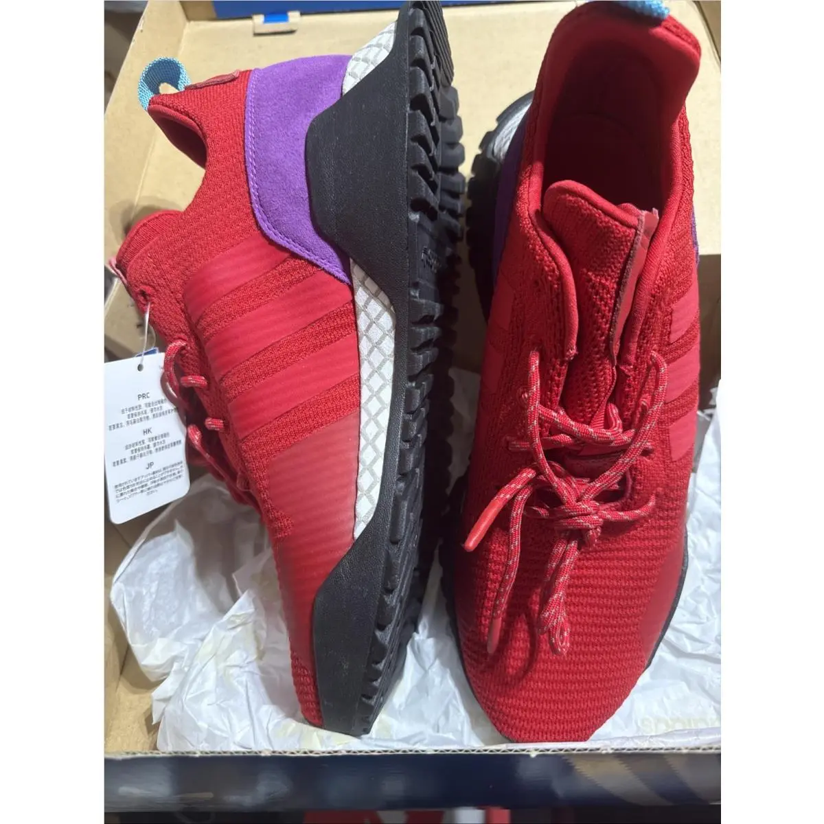 Adidas shoes - adidas AF 1.4 - BZ0614 - Red 3