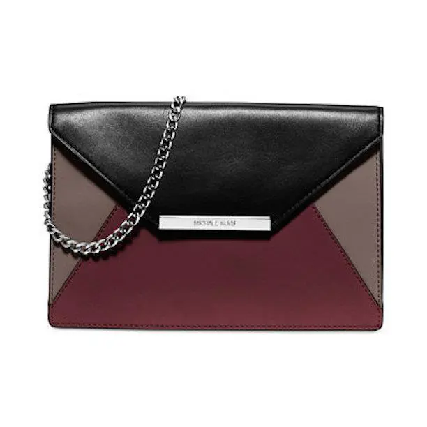 Kors Lana Envelope Clutch 30F5SKYC2T Merl/cin/blk by Michael Kors