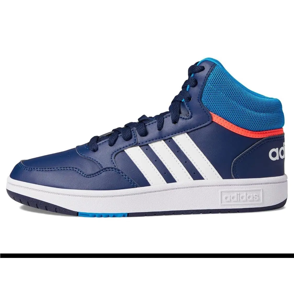 Adidas shoes - Adidas Hoops Mid 3.0 - Hoops Mid - Dark Blue/Blue Rush/Turbo 2
