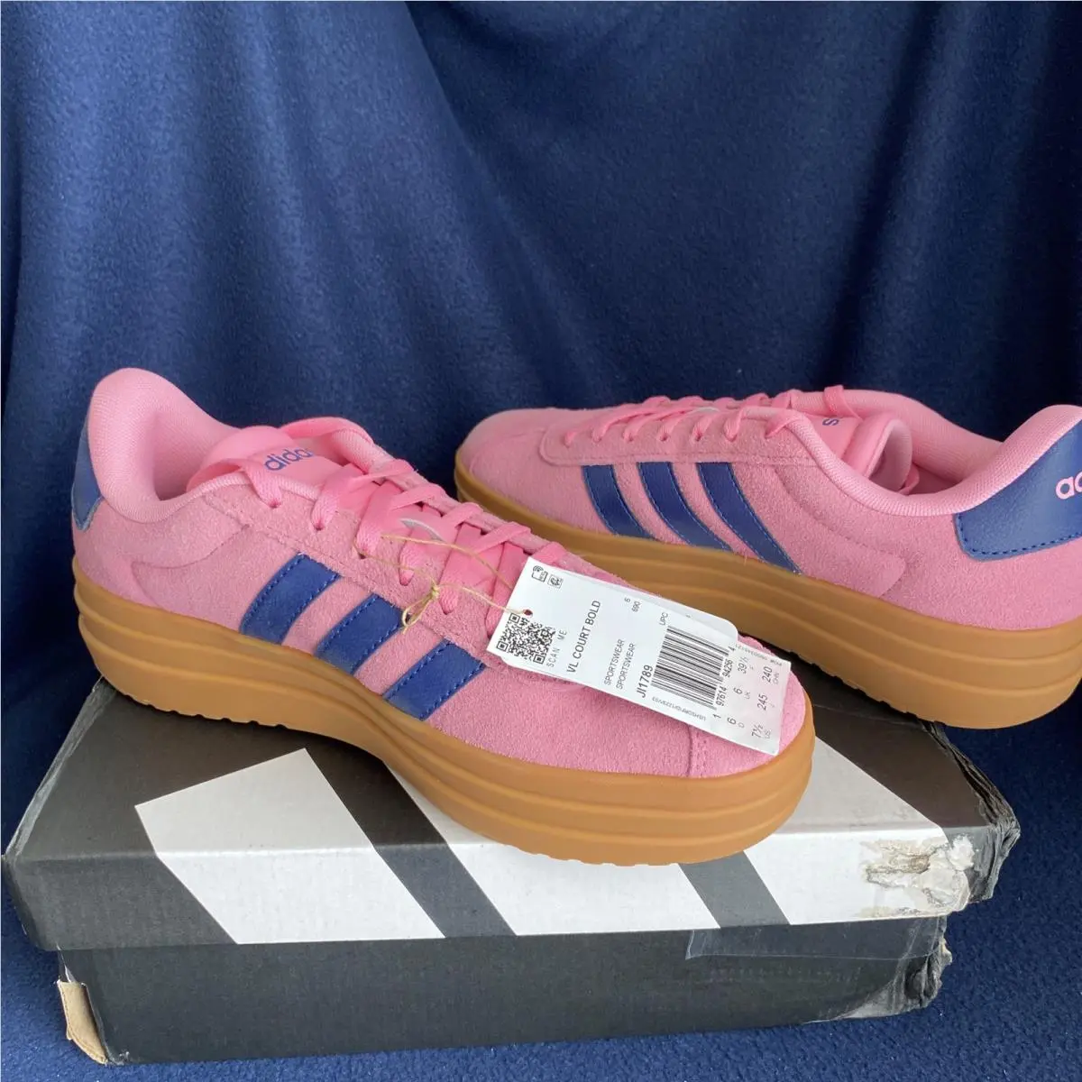 Adidas shoes - Adidas VL - J11789 - Pink 0