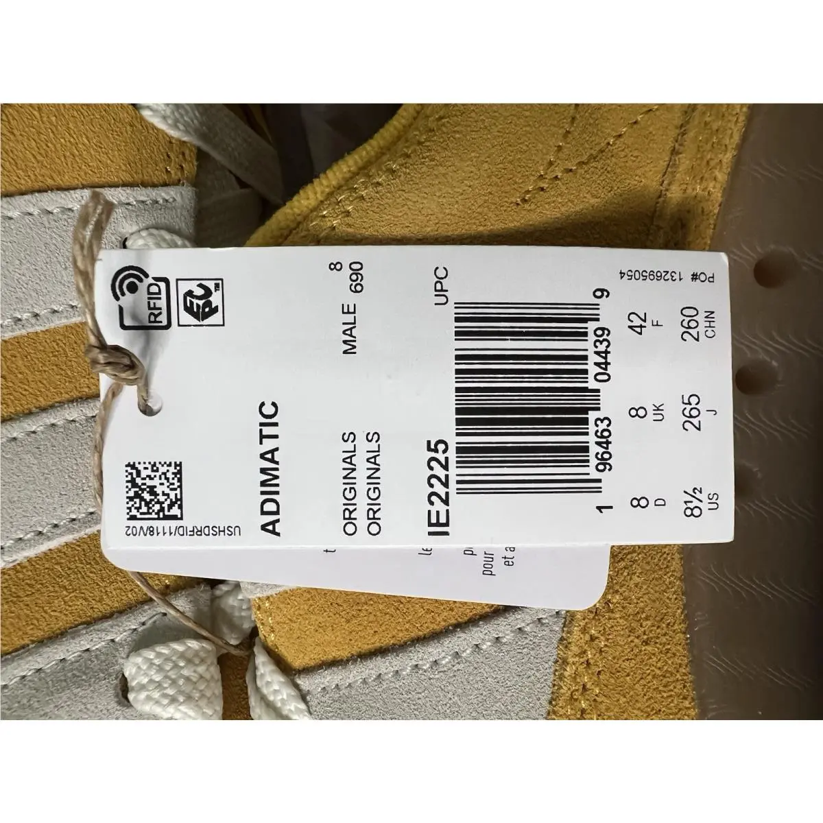 Adidas shoes - adidas Adimatic - Adimatic - IE2225 - Gold (UPC: 0196463044399) 12