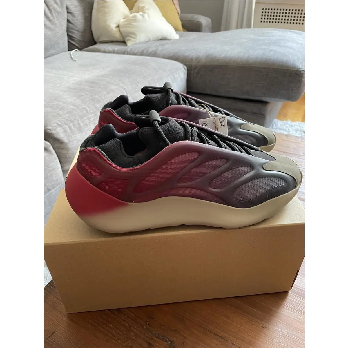 Adidas shoes - adidas Yeezy 700 V3 - Yeezy - GW1814 - Fade Carbon 1