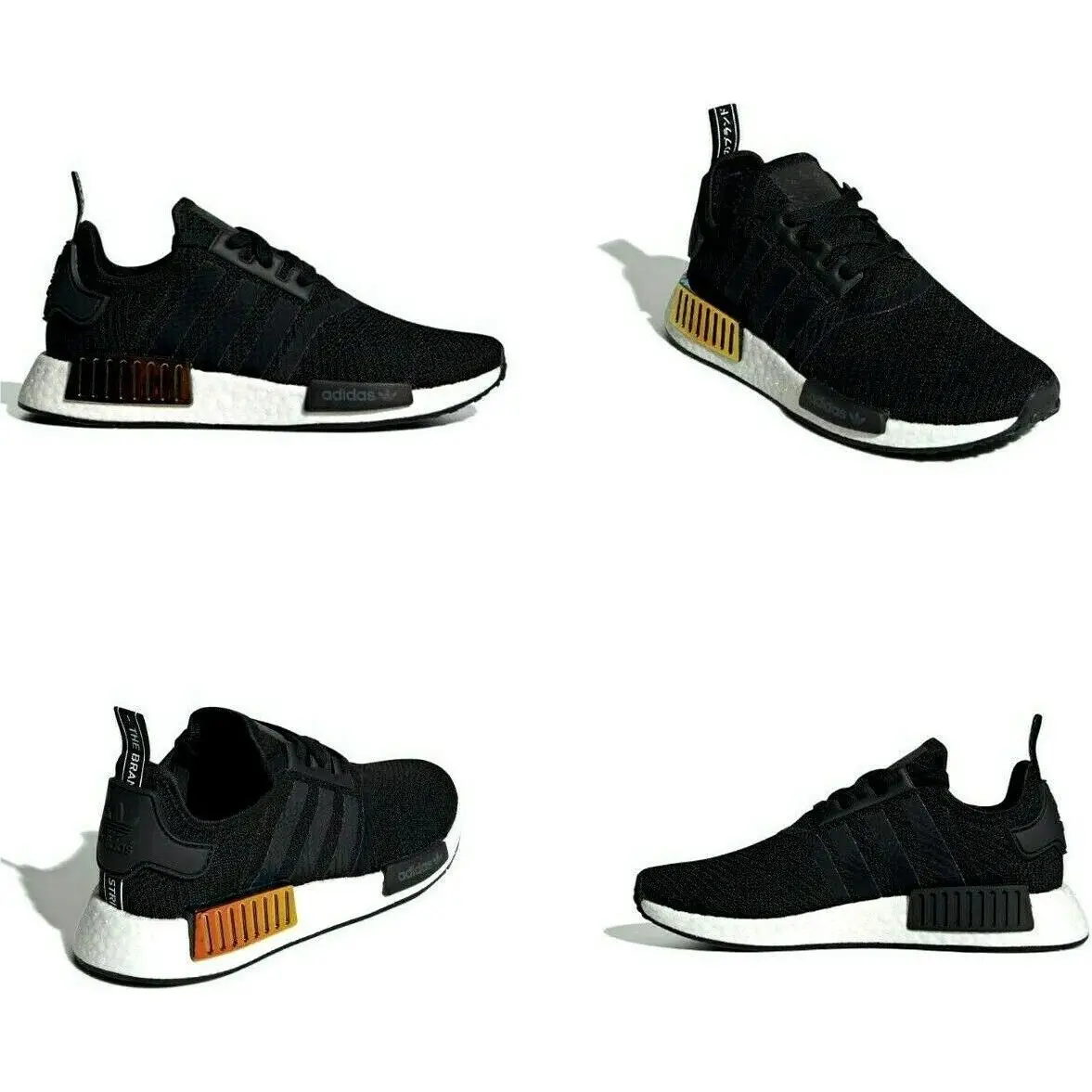 Adidas Nmd R1 W Boost Black / Black Orchid Tint Womens Size 8.5 US EE5172