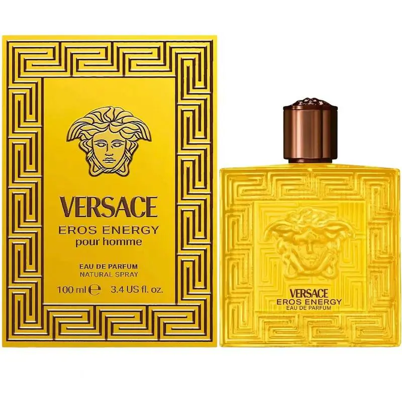Versace Eros Energy Pour Homme Eau de Parfum 3.4oz Edp Spray Men – Box