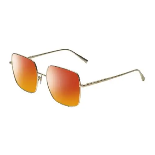 VCHF49M-0300 Titanium Women`s Designer Polarized Sunglasses in Gold 55mm Red Mirror Polar by Chopard