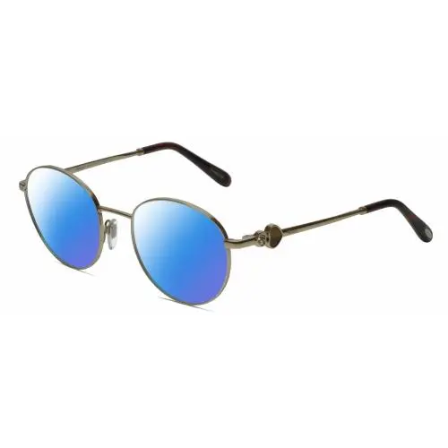 Chopard VCHC52S-0594 23KT Gold Plated Women`s Polarized Sunglasses Tortoise 51mm
