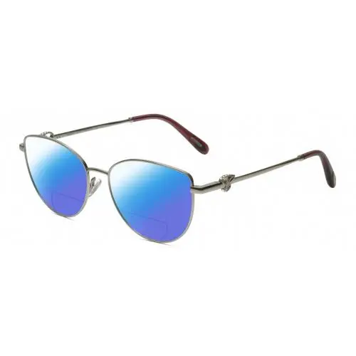 Chopard VCHF51S-0579 23KT Gold Plated Polarized Bi-focal Sunglasses Silver 54 mm