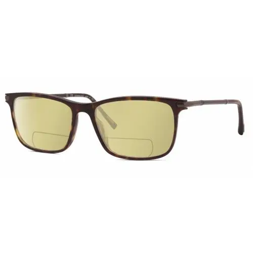 VCH285-0722 23KT Gold Plated Polarized Bifocal Sunglasses Tortoise 55 mm Yellow by Chopard