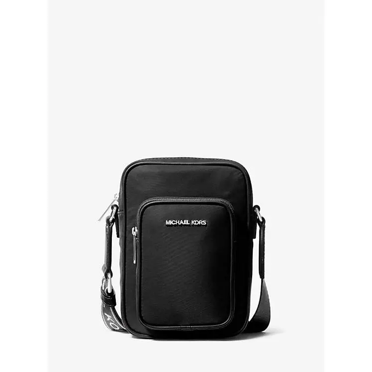 Michael Kors Khai Nylon Crossbody Bag Black Boxed Gift
