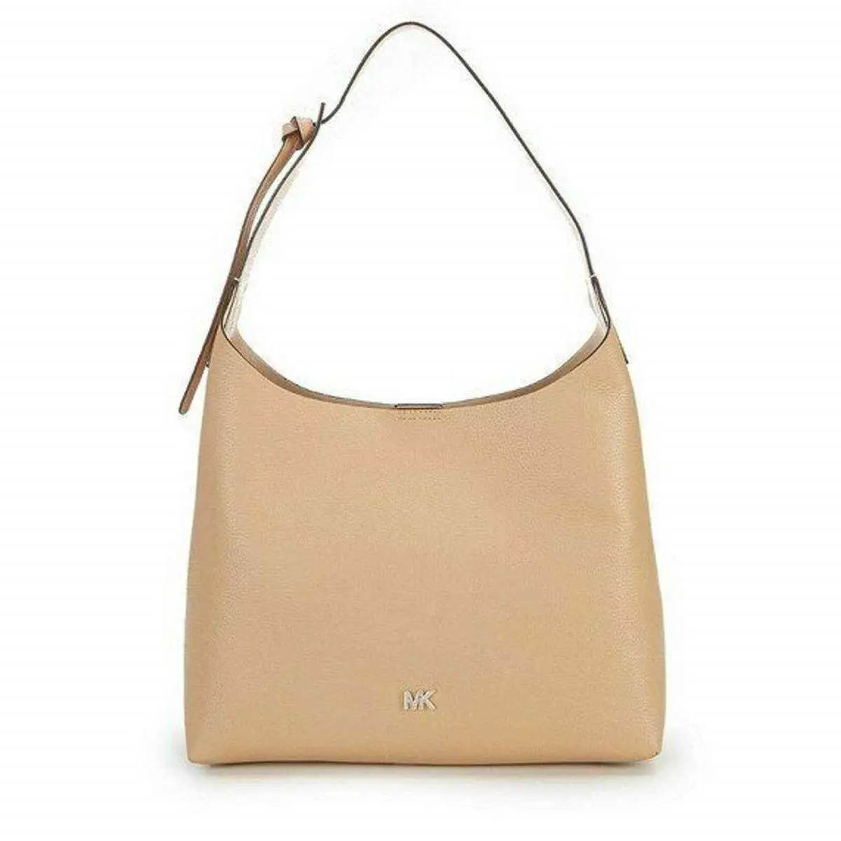 Michael Kors Junie Medium Hobo Leather Shoulder Bag Handbag