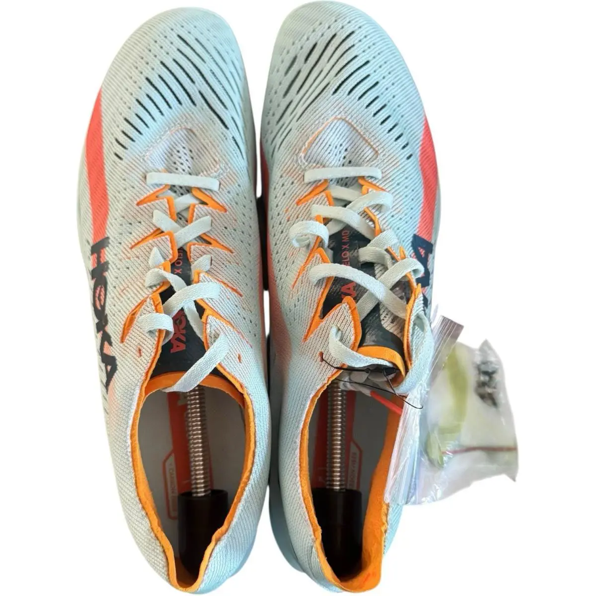 Hoka shoes - blue glass/radiant yellow 9