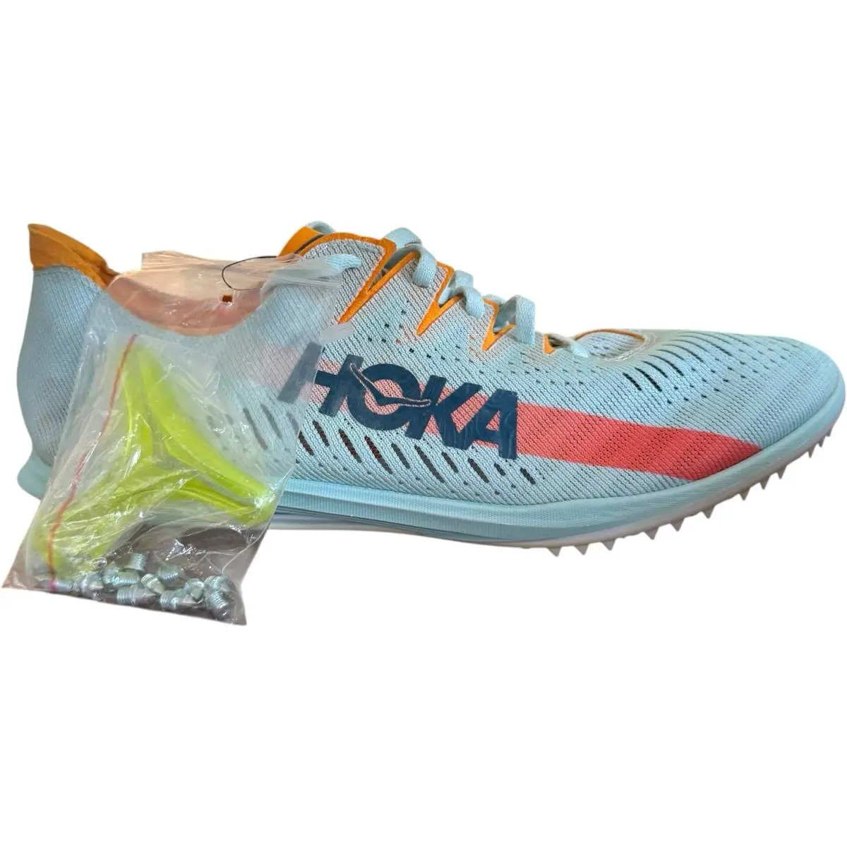 Hoka shoes - blue glass/radiant yellow 5