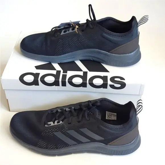 Adidas Men`s Asweetrain Cross Training Shoes Size 11.5 Black