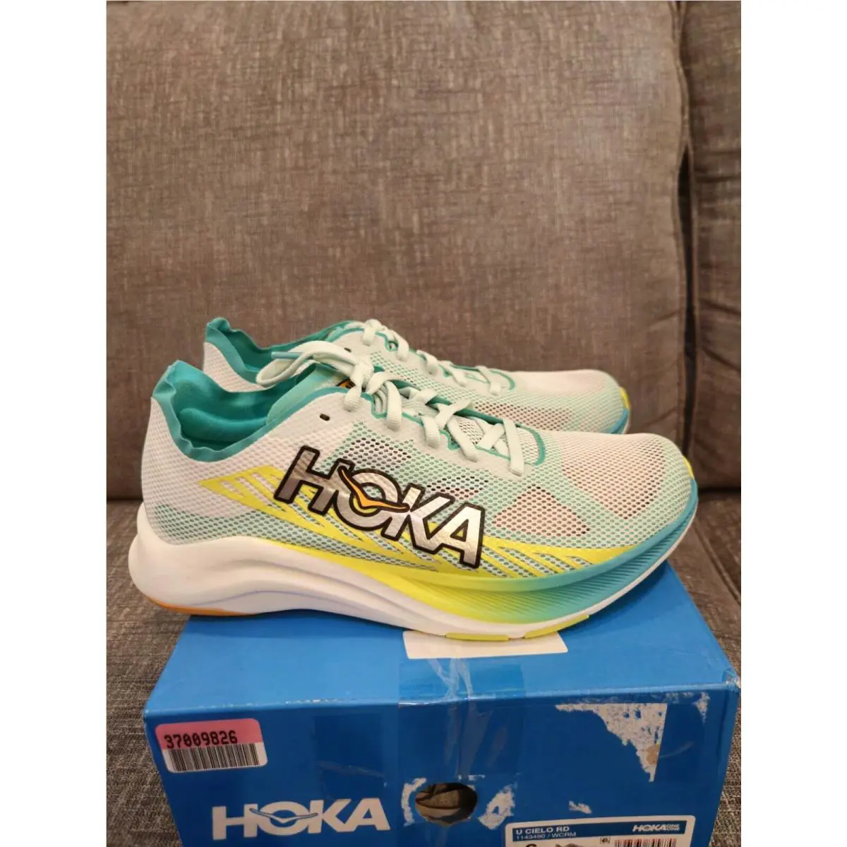 Hoka shoes  - Green 1