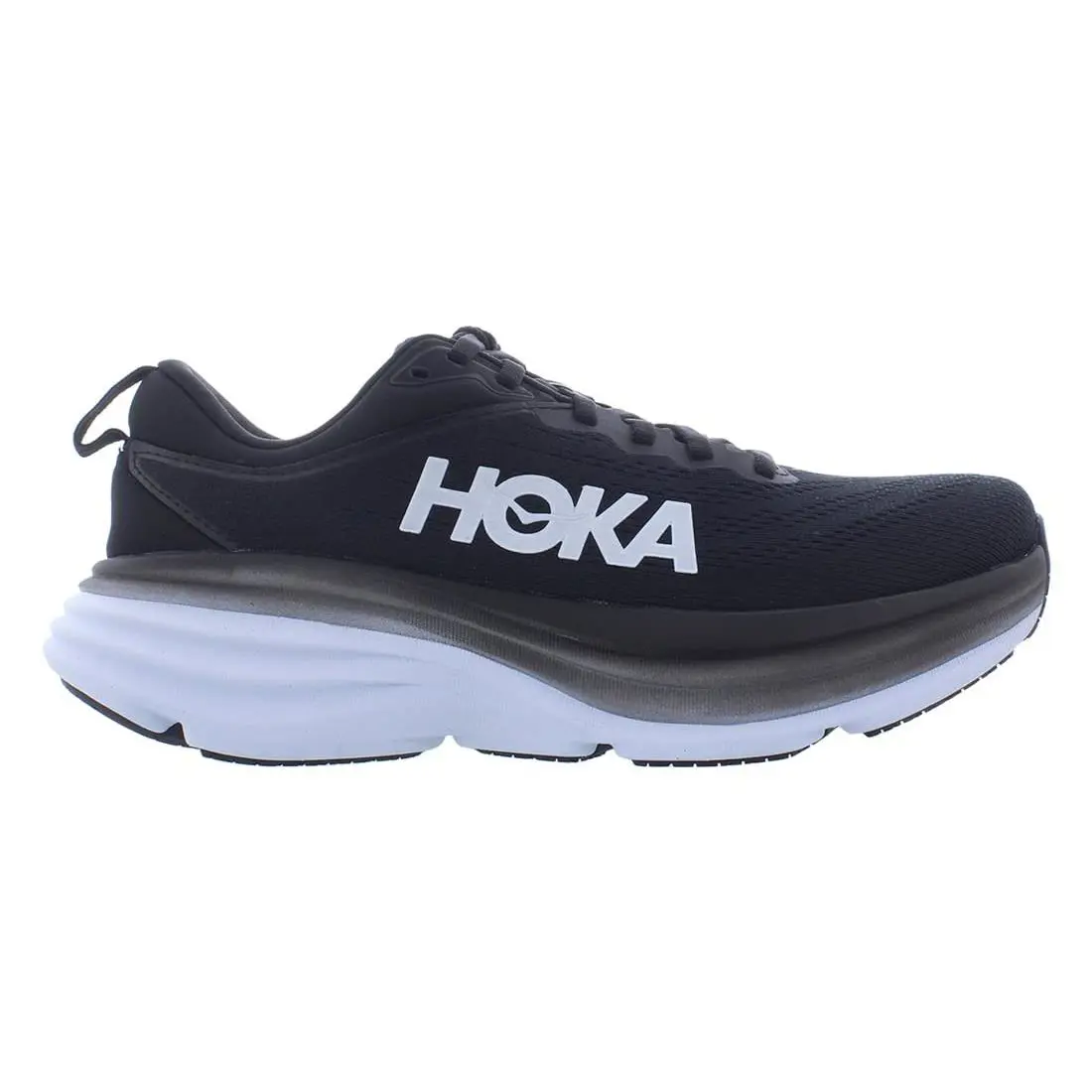 Hoka Bondi 8 Womens Shoes Size 5.5 Color: Black/white