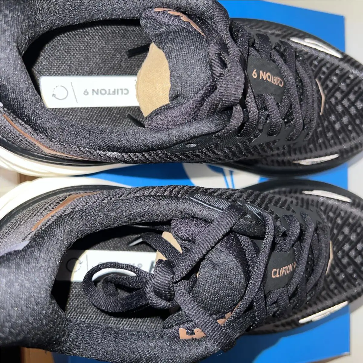 Hoka shoes - Hoka One One Clifton 9 - 1127896/BRGL - Black/Rose Gold 4