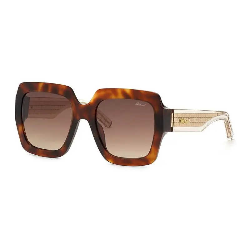 Chopard SCH363M 0909 Shiny Havana/brown Gradient 55-21-140 Sunglasses