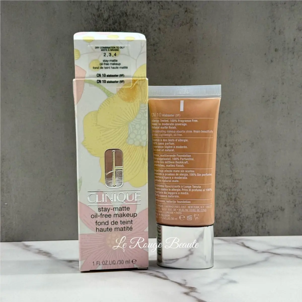 Stay-matte Oil Free Makeup Foundation Pick Shade Price For 1 Only CN 10 Alabaster (vf) by Clinique