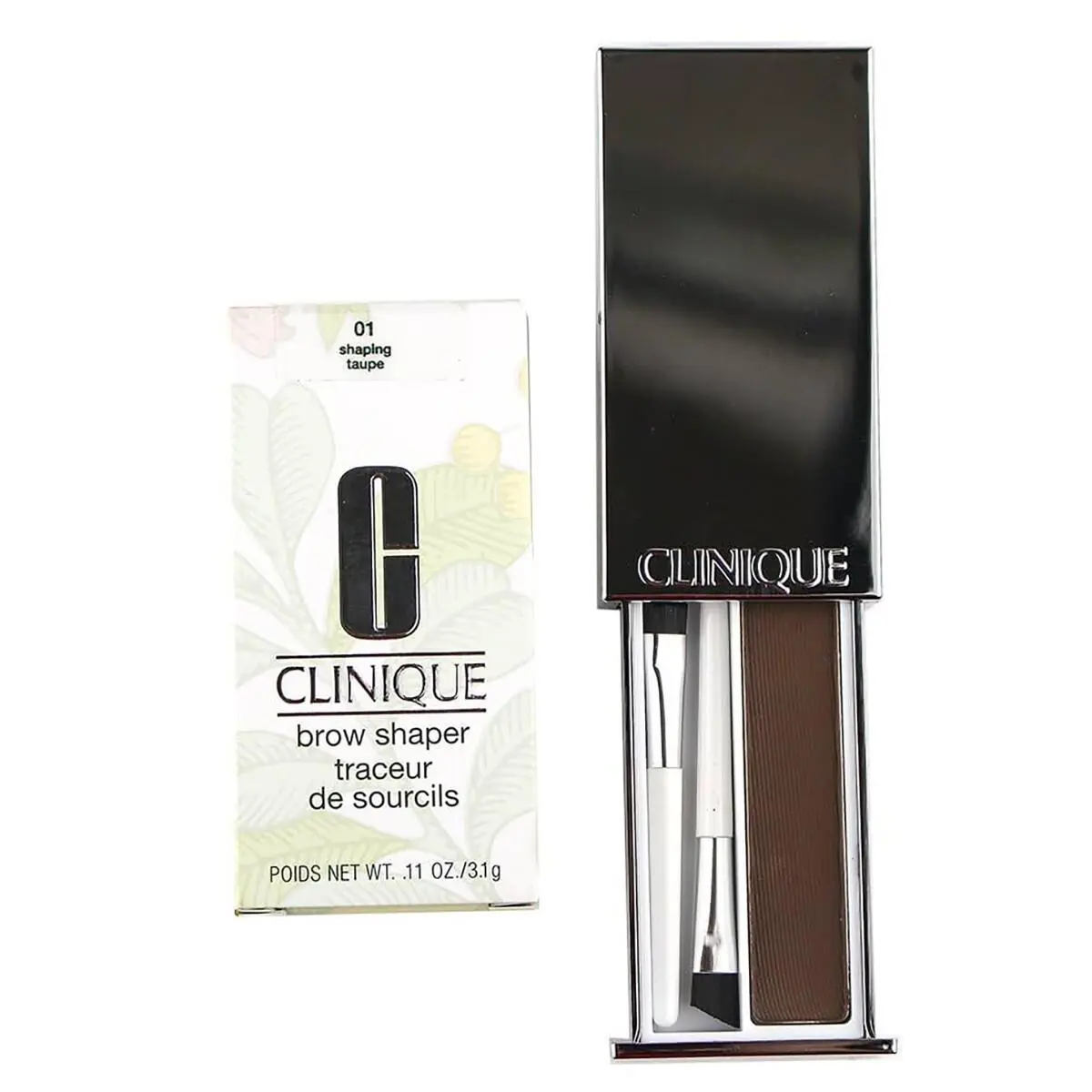 Clinique Brow Shaper 01 Shaping Taupe - Size 0.11 Oz. / 3.1 g