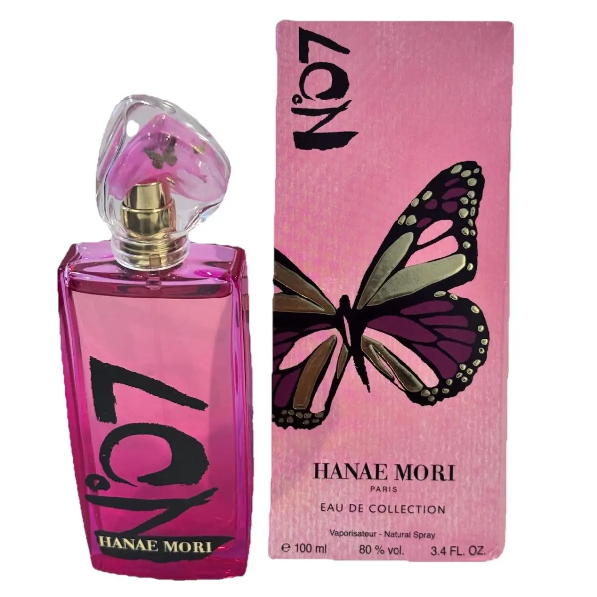 Hanae Mori No.7 Eau De Collection Spray 3.4 fl oz - In Damage Box Rare
