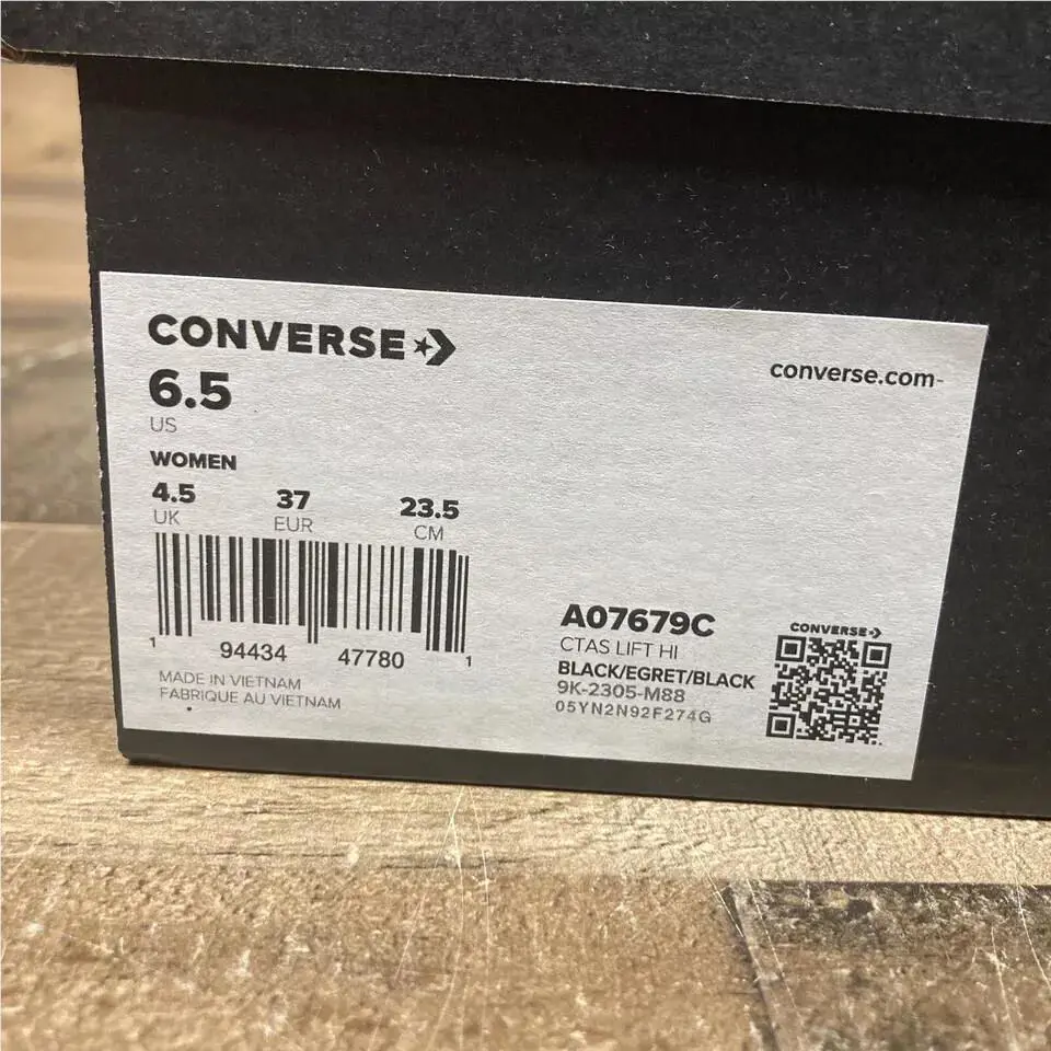 Converse shoes - Converse Chuck Taylor All Star Lift Punk - A07679C - Black 0